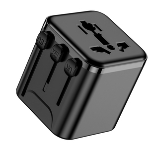 Universal Compact Travel Adapter Travel Adapter USB PD Ports Portable Charger Plug Travel Socket Converter for US/EU/AU - Product Image 6