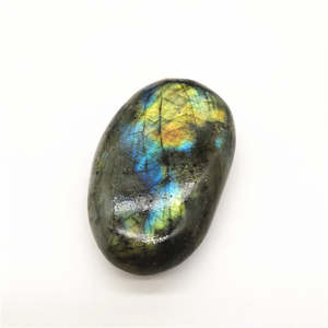 Piedra Lunar Natural y Labradorita en Bruto, Adornos de Piedra Semipreciosa, Piedra para Acuario, Artesanía Hecha a Mano por la Naturaleza - Product Image 2