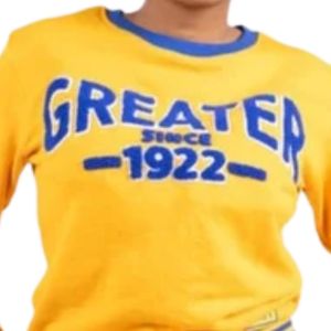 ชุดเซ็ตเสื้อและกางเกงขาสั้นปักลายตัวอักษรกรีก Sigma Gamma Rho สำหรับผู้หญิง สไตล์ลำลองสำหรับฤดูร้อน - Product Image 3