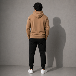 Sudadera con Capucha Personalizada de Algodón Premium para Hombre, Sudadera Suave de Felpa con Bolsillo Canguro, Proveedor y Fabricante de Marca Privada - Product Image 5
