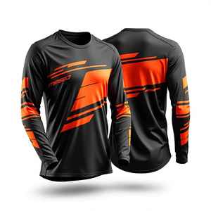 Nouvelle arrivée : Maillot de motocross à séchage rapide pour moto, course automobile, VTT et cyclisme - Product Image 3