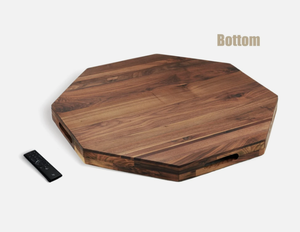 Plateau en bois pour servir le petit-déjeuner au lit, forme et taille personnalisées, plateau de service à prix exceptionnel, finition en bois artisanal - Product Image 6