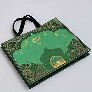 Bolsa de Papel de Lujo Personalizada al por Mayor con Papel de Arte Blanco y Cinta con Logotipo Personalizado - Product Image 6