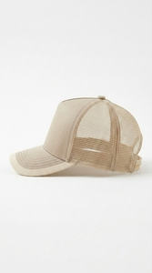 Casquette Trucker en Maille Vierge de Haute Qualité, Visière Courbée, Panneau Arrière Respirant, Réglable, Décontractée, pour l'Extérieur, Personnalisable - Product Image 2