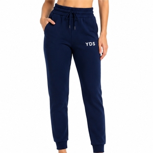 Pantalon de survêtement en coton pour femme, coupe ajustée, qualité supérieure, style moderne, prêt pour le sport, sur mesure - Product Image 1