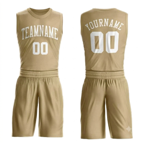 Maillot de basketball sublimé couleur claire, nouveau design, style tendance, pour homme, uniforme d'équipe, haut de sport - Product Image 1