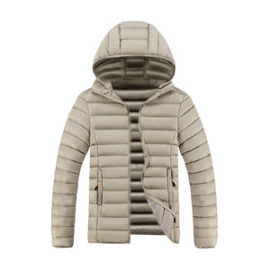Hot Selling Custom logo Polyester <b>Waterproof</b> Puffer Bubble <b>Jacket</b> for Men's <b>Warm</b> Winter Streetwear Outdoor Padded Men's <b>Jackets</b> - Product Image 2