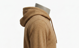 Sweat-shirt à capuche pour homme, coupe classique, couleur unie, coton - polaire, décontracté, écologique, séchage rapide, respirant, vêtements d'hiver - Product Image 3