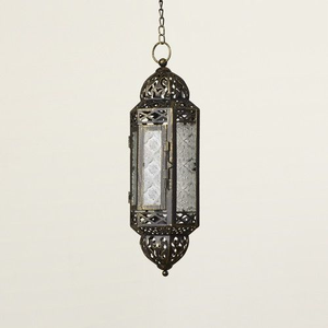 Lanterne suspendue sphère dorée, éclairage décoratif de plafond, majesté et sérénité contemporaines - Product Image 4