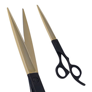 Tijeras de Peluquería Profesionales de Doble Gancho, Acero Inoxidable, Hojas de Corte Preciso, Anillo de Silicona Antideslizante, Diseño para Diestros, Personalizables - Product Image 4