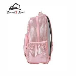 กระเป๋ากลิตเตอร์โพลีเอสเตอร์ 100% แบบกำหนดเองสำหรับโรงเรียน มหาวิทยาลัย  กระเป๋ากลิตเตอร์ OEM ODM ผู้ผลิต กระเป๋ากลิตเตอร์สะพายไหล่ ยูนิเซ็กซ์ - Product Image 2