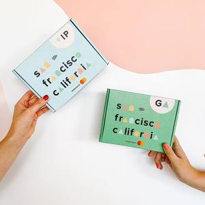 Cajas Rígidas Personalizadas con Relieve Vibrante, Color Rojo Café San Francisco, Papel Reciclado de Lujo Blanco y Resistente, Listas para Airbnb - Product Image 3