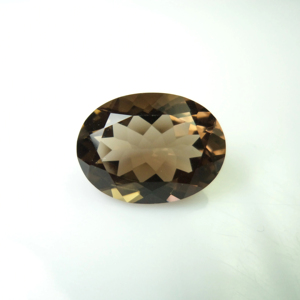 PDM Gems - Gemas Sueltas de Cuarzo Ahumado Ovaladas Facetadas de 5x3 mm, Piedra de Nacimiento de Noviembre, para Anillos, Colgantes y Joyería, a Precios de Mayoreo - Product Image 1