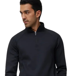 Sweat-shirt décontracté pour homme à demi-zip, pull doux, haut d'entraînement léger, vêtements de sport pour la salle de sport, la course à pied, la remise en forme, l'entraînement en plein air - Product Image 3