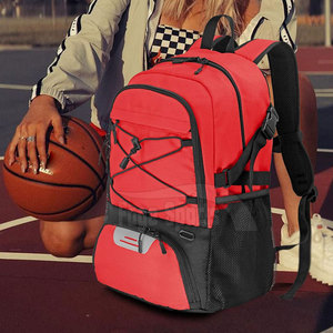 Sac à dos de basketball multifonctionnel et imperméable pour hommes et adolescents avec compartiment séparé pour ballon et compartiment pour ordinateur portable - Product Image 4