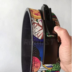 High Quality Weightlifting Lever <b>Belt</b> with Non-Slip Feature Lightweight Breathable Cowhide for Lifting Weights Power Workouts - Product Image 5