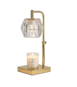 New Creative Home Decor Height Adjustable Wax Melt House Warming Gifts Retro Glass Fruit Candle Warmer Lamp <b>with</b> <b>Timer</b> - Product Image 1