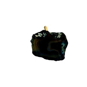 Tiradores de muebles de ágata irregulares de Color Natural de alta calidad hechos a mano ecológicos directos de fábrica tiradores de cajón con acabado dorado - Product Image 3