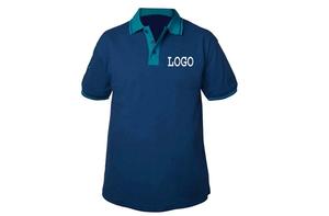 La mejor calidad 100% algodón para Polos de gran tamaño de talla grande transpirable diseño personalizado servicio OEM al por mayor polos personalizados - Product Image 3