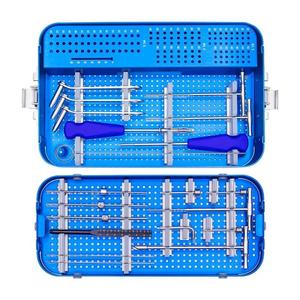 Kit de Instrumentos Quirúrgicos de Acero con Tornillos Canulados, Herramientas Quirúrgicas Ortopédicas Profesionales para Reconstrucción Ósea y Fijación de Fracturas - Product Image 5