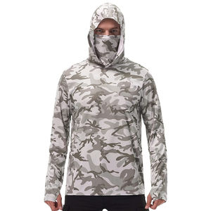 Sudadera de Pesca con Protección UV y Logotipo Personalizado OEM, Color Sólido, UPF 50+, Suave, de Secado Rápido, Manga Larga - Product Image 1