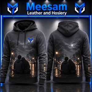 Sweat à capuche décontracté pour homme Wolf Beastie en coton 100 % délavé à l'acide, respirant, avec capuche, pour adultes - Product Image 6