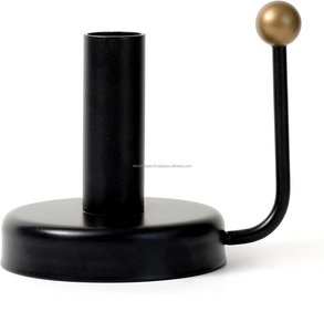 Candelabros Decorativos de Hierro Hechos a Mano, Ecológicos, para Centros de Mesa, Portavelas Cónicos para Decoración de Bodas y Hogar - Product Image 5