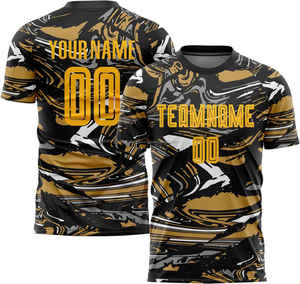 Proveedor de Uniformes de Fútbol, Camisetas de Fútbol Personalizadas Económicas de Manga Corta, 100% Poliéster Transpirable para Equipos - Product Image 2