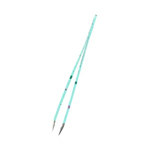Pinzas para Cejas de Último Diseño, Punta Puntiaguda, Acero Inoxidable, Duraderas, Ligeras, Agarre Perfecto, Color Verde Azulado - Product Image 2