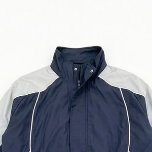 New Arrivals Custom Logo Grey Blue White <b>Men's</b> Nylon Wind Breaker Sets Suits For <b>Summer</b> Outwear <b>Men</b> Streetwear <b>Jackets</b> Trousers - Product Image 6