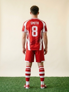 Impression par sublimation, vêtements de sport toutes saisons, uniforme de football, meilleure qualité, nouvelle arrivée, design tendance, uniforme de football léger - Product Image 2