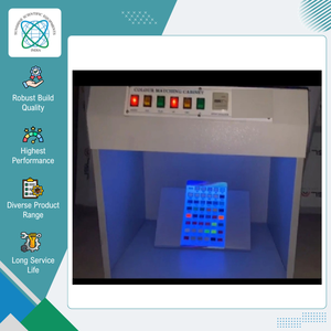 Indian Supplier Selling Top Quality Wide Viewing Area Wood or Steel Material <b>Paint</b> Testing Use Colour Matching Cabinet for Sale - Product Image 6