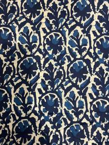 New Design Multicolor Wholesale 100% Cotton Indian Garment Fabric with Floral Hand Block & Screen Print for Home Decor & <b>Bags</b> - Product Image 5