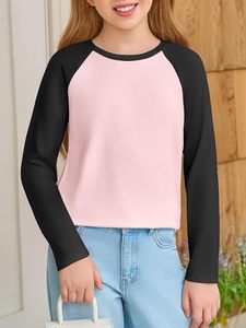 Women's White Yellow <b>Raglan</b> <b>Sleeve</b> Crew Neck <b>Long</b> <b>Sleeve</b> Casual Regular Fit 100% Cotton Knitted <b>T</b>-<b>Shirt</b> - Product Image 2