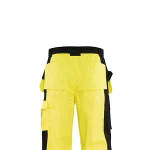 Men's 100% Polyester Reflective Hi-Vis <b>Waterproof</b> Breathable High Quality Industrial Safety Workwear <b>Pants</b> Customized Logo - Product Image 5