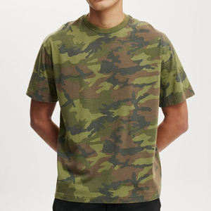 T-shirt uni pour homme pour l'extérieur |   Bleu |   Haut de sport respirant à manches courtes en coton 100% Coupe régulière - Product Image 2