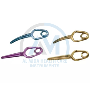 Al Mida Healthcare Surgical Scissors Stainless Steel Sharp Blade for Vascular Surgery CE Certified Class II Manual <b>Instrument</b> - Product Image 2