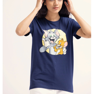 T-shirts décontractés pour femmes, imprimés, manches courtes, respirants, col rond, écologiques, séchage rapide, coton biologique 200g, coupe classique, numérique - Product Image 6