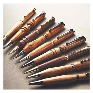 Meilleurs prix, excellente qualité, fournitures de correction d'écriture, stylo à bille en bois personnalisé de qualité supérieure - Product Image 1