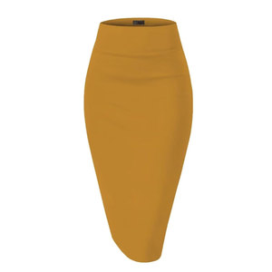 Jupe crayon pour femme, longueur genou, style professionnel, tissu extensible, jupe ajustée pour usage quotidien, fabrication sur mesure - Product Image 1