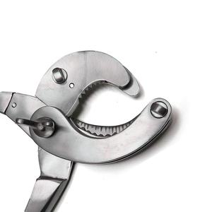 Reimers Emasculateur à double étrangement, forceps de castration vétérinaire à 3 bras, réutilisable, en acier inoxydable, pour grands animaux et chevaux - Product Image 6