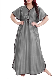 New style Kaftan Moroccan kaftan Dress Batwing Wide Sleeve VNeck Polyester Regular Fit Casual Evening Party <b>Flared</b> Sleep Wear - Product Image 6