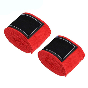 Vendas de boxeo personalizadas con logo, vendas de boxeo para entrenamiento de Muay Thai, vendas de boxeo elásticas de algodón en venta - Product Image 5