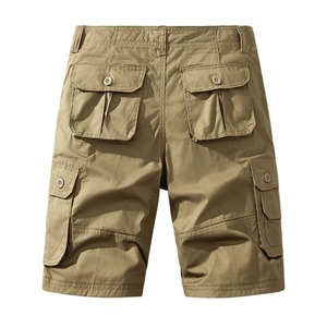 2026 Fashion Men Cargo <b>Shorts</b> Relaxed Fit Cotton Summer Streetwear <b>Shorts</b> with Multi Pockets Wholesale - Product Image 6