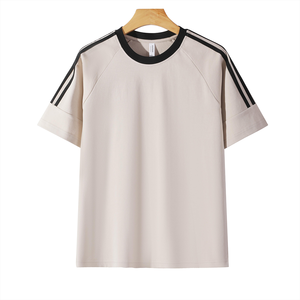 T-shirts à épaules tombantes, surdimensionnés, écologiques, 180 grammes, 100% coton, streetwear, mode urbaine, décontracté, vacances d'été, week-end - Product Image 5