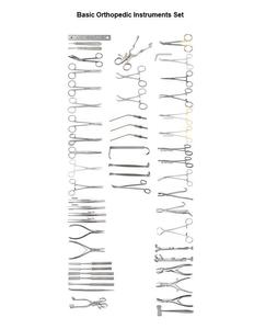 Kit de 38 Piezas de Instrumentos Quirúrgicos Manuales Completos, Set Básico de Cirugía Pediátrica, Herramientas Médicas de Acero Inoxidable de Dentavex - Product Image 5