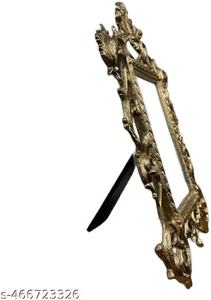 Cadre photo rond en métal, élégant et stylé, pour la présentation d'images dans le salon et la chambre à coucher - Product Image 6