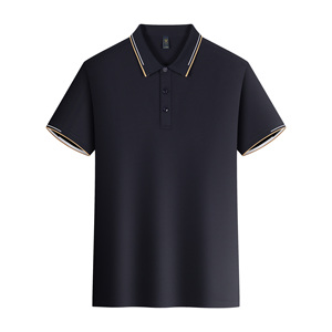 <b>Men's</b> Light <b>Green</b> Short Sleeve <b>Polo</b> <b>Shirt</b> Solid Color Oxford Cotton Breathable Casual Style with Contrast Trim Collar and Cuffs - Product Image 3