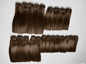 Extensions de cheveux vierges vietnamiens, double trame, pointes pleines, noir, brun, blond, plusieurs coloris disponibles - Product Image 2