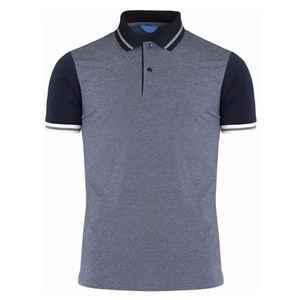 Polo en coton biologique pour homme, personnalisable par sublimation, à manches courtes boutonnées, respirant, pour le golf, le tennis, décontracté, streetwear, tee-shirt - Product Image 1